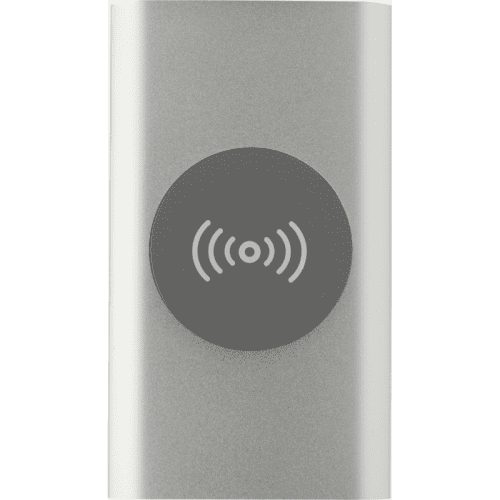 Juice 4000mAh Recycled Wireless Power Bank in Silver