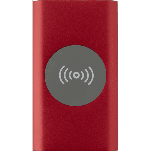 Juice 4000mAh Recycled Wireless Power Bank in Red