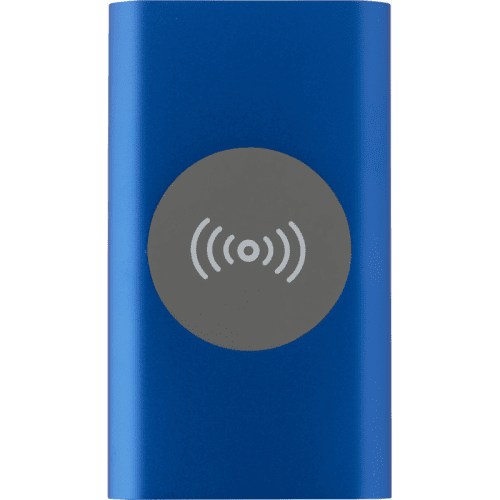 Juice 4000mAh Recycled Wireless Power Bank in Royal Blue
