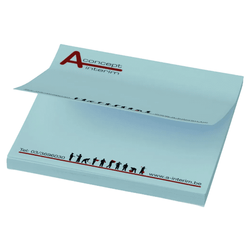 75x75mm Coloured Sticky Note Mates in Light Blue