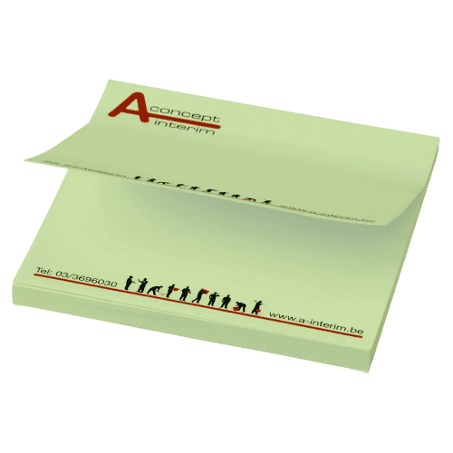 75x75mm Coloured Sticky Note Mates in Mint