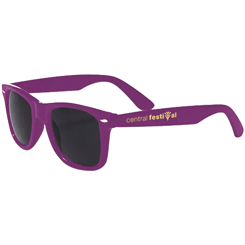 Promotional Wayfarer Sunglasses in Purple from Total Merchandise