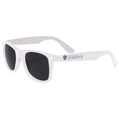 Printed Wayfarer Sunglasses in Blue from Total Merchandise