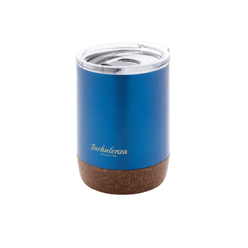 RCS Re-Steel Cork Vacuum Coffee Mug in Blue
