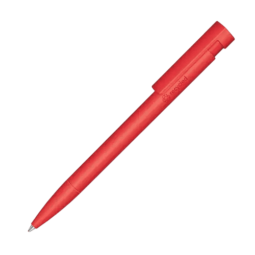 Liberty Matt Recycled Ballpen in Red 186