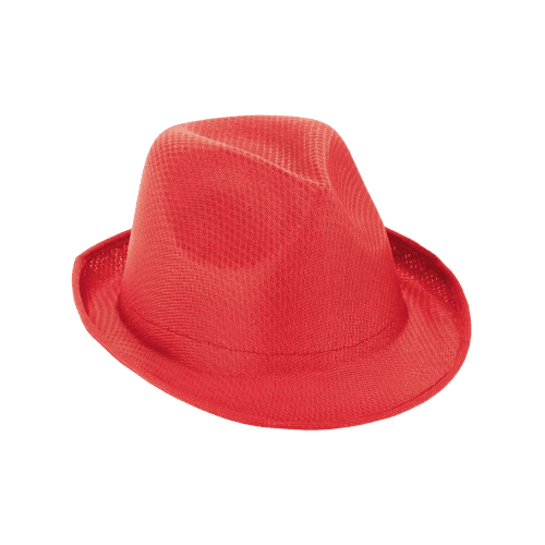 Logo Printed Trilby Style Hat with Printed Ribbon printed with your logo from Total Merchandise