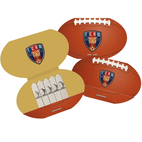 Branded Oval Shaped Seedsticks with full colour print designed by Total Merchandise