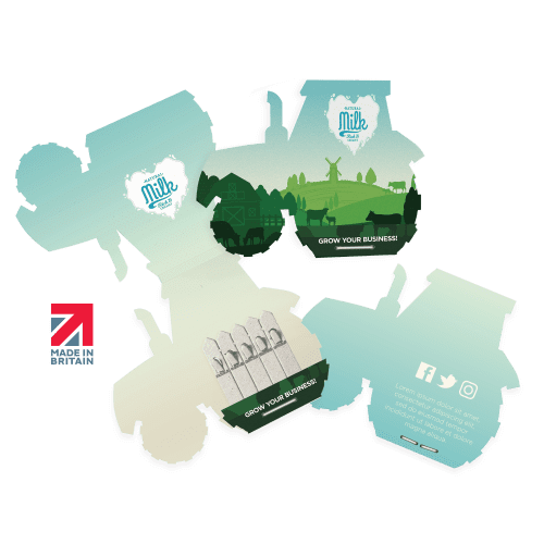 Promotional Tractor Shaped Seedsticks with a design from Total Merchandise