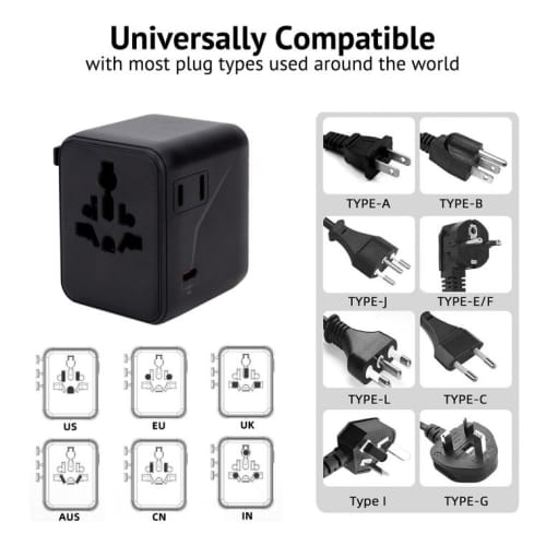 35W Go Plug Travel Adaptor