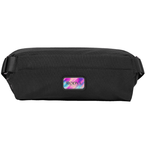 Personalised Yara Sling Bags in Black customised with your logo from Total Merchandise