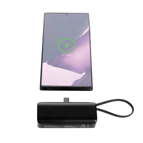 Recycled Plastic 3000mAh Powerbank with USB-C Connector
