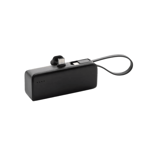 Recycled Plastic 3000mAh Powerbank with USB-C Connector