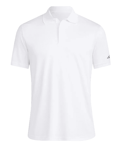 Custom Adidas Performance Polo in White with a design from Total Merchandise