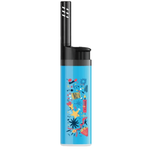 Promotional BiC® EZ Reach™ Lighter in Blue printed with your company logo from Total Merchandise
