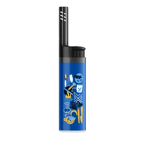 Branded BiC® EZ Reach™ Lighter in Dark Blue printed with your company logo from Total Merchandise