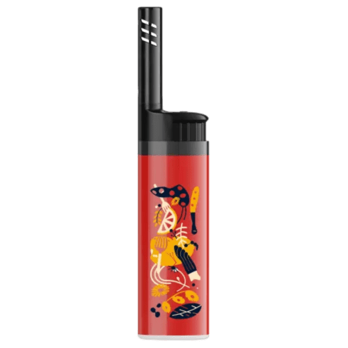 Personalisable BiC® EZ Reach™ Lighter in Red printed with your company logo from Total Merchandise