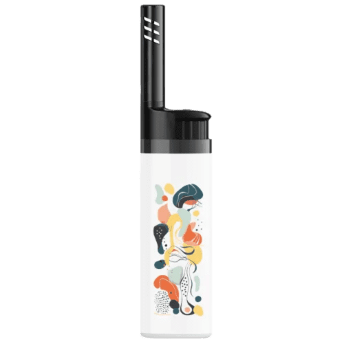 Custom Branded BiC® EZ Reach™ Lighter in White printed with your company logo from Total Merchandise