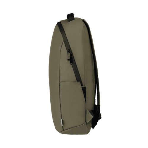 Personalisable Waterproof Recycled Backpacks in Green printed with your logo from Total Merchandise
