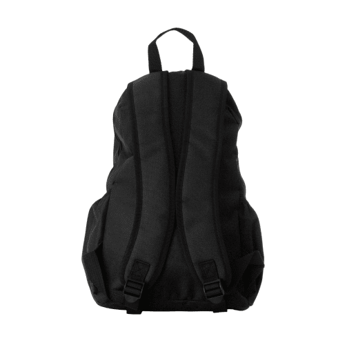 Personalisable Finch RPET Backpack in Black printed with your logo from Total Merchandise