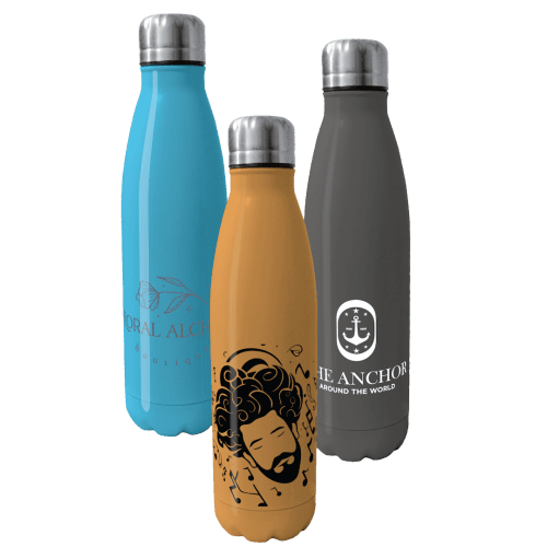 Logo Printed Custom Colour Eevo Thermal Bottle branded with your logo from Total Merchandise