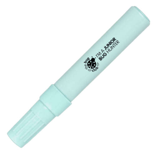 Custom Branded Pastel Bold Capped Highlighter in Pastel Blue with your logo from Total Merchandise