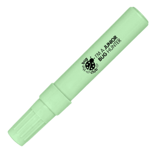 Personalisable Pastel Bold Capped Highlighter in Pastel Green with your logo from Total Merchandise