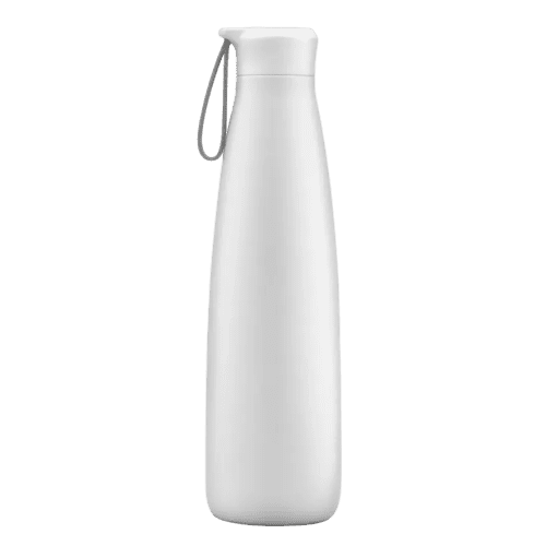 Custom Printed Reef 500ml Insulated Bottle in White customised with your logo from Total Merchandise