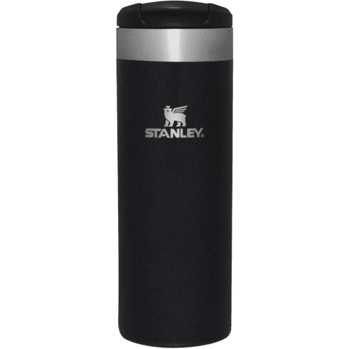 Customisable Stanley 470ml AeroLight Transit Tumbler in Black branded with your company logo