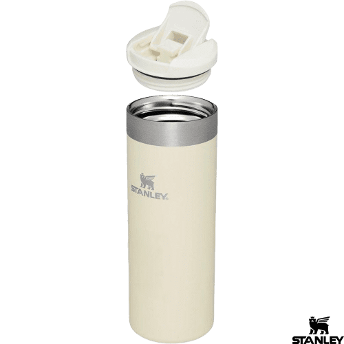 Promotional Stanley 470ml AeroLight Transit Tumbler in Cream branded with your company logo