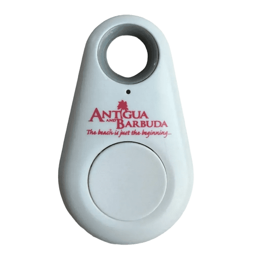 Logo Printed Bluetooth Key Finder in White with your company logo from Total Merchandise
