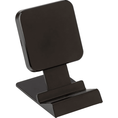 Custom Printed Branded Wireless Charger in Black branded with your logo from Total Merchandise