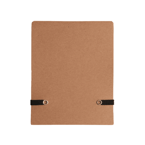 Personalisable Eco-friendly 2-in-1 Colouring Pad in Natural printed with your company logo