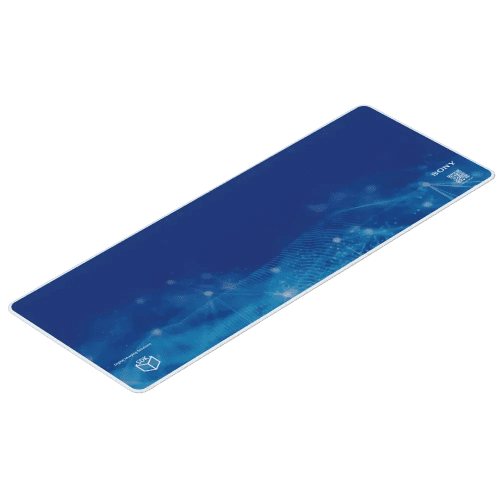 Branded 800 x 300 x 3mm Gaming Mouse Mats in White printed with your logo from Total Merchandise