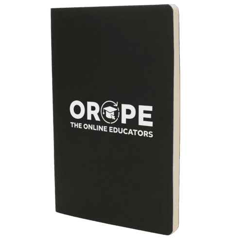 Custom Branded A5 Flexi Premium Notebook in Black customised with your logo from Total Merchandise