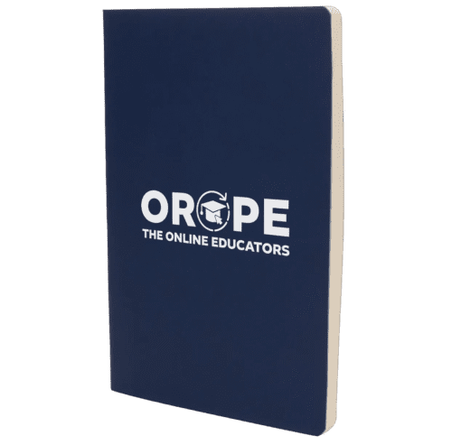 Customisable A5 Flexi Premium Notebook in Navy Blue customised with your logo from Total Merchandise
