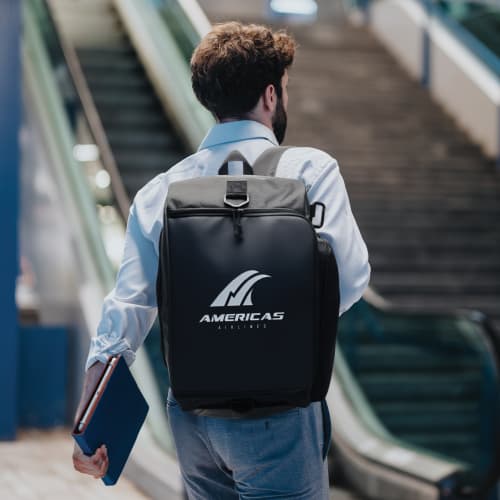 Recycled 2-in-1 Duffle Backpack