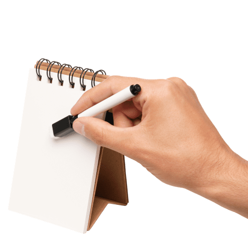 Custom Printed Mini Whiteboard in Natural printed with your logo from Total Merchandise