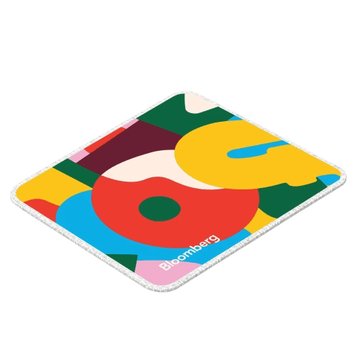 Custom Branded 240 x 210 x 3mm Gaming Mouse Mats in White with your logo from Total Merchandise