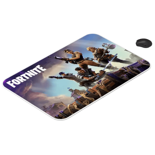 Custom Branded 600 x 400 x 3mm Gaming Mouse Mats in White with your logo from Total Merchandise
