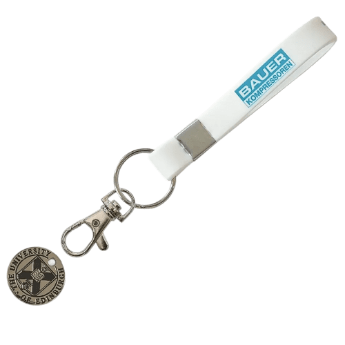 Custom Branded Silicone Band Trolley Coins personalised with your logo from Total Merchandise