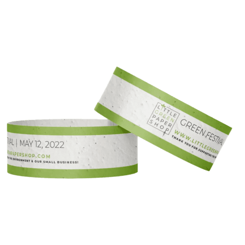 Logo Branded Plantable Wristband with a design from Total Merchandise