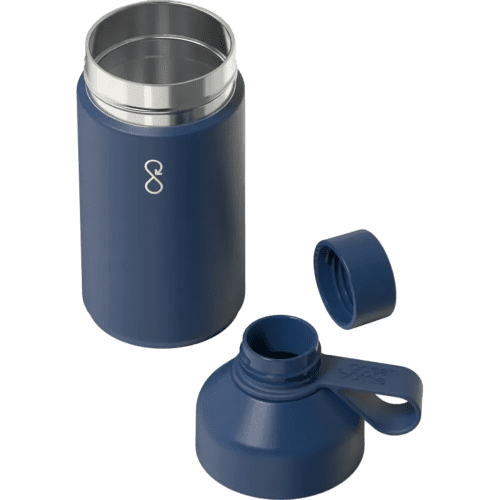 Promotional 750ml Vacuum Insulated Ocean Bottle in Ocean Blue from Total Merchandise