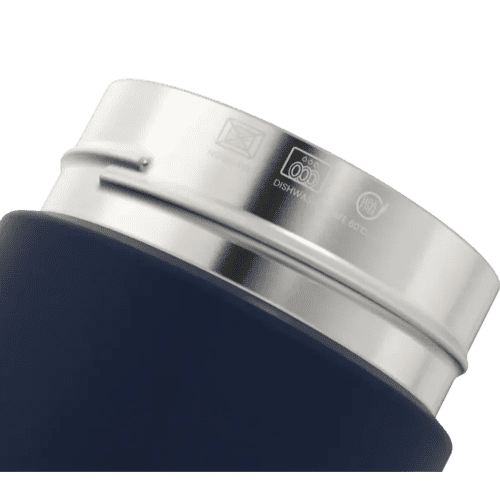 Personalisable 750ml Vacuum Insulated Ocean Bottle in Ocean Blue from Total Merchandise