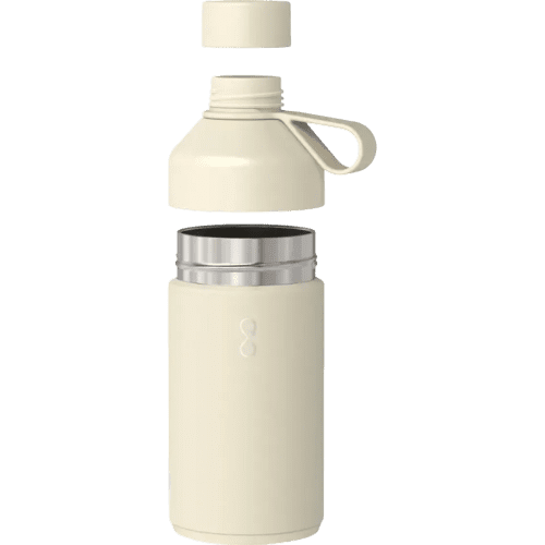 Customised 750ml Vacuum Insulated Ocean Bottle in Sandstone from Total Merchandise