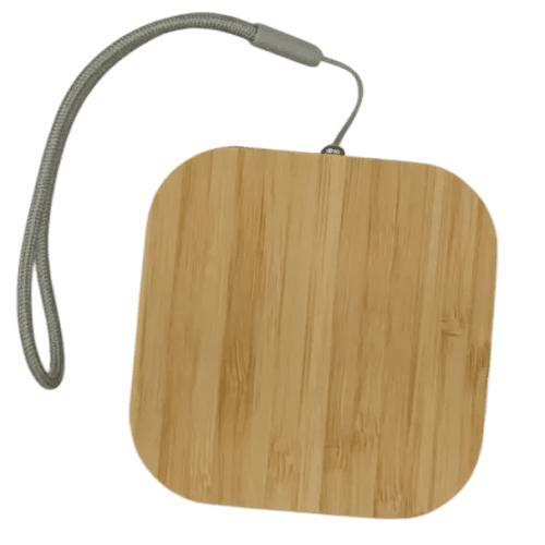 Square Bamboo Multi-Cable Travel Kit