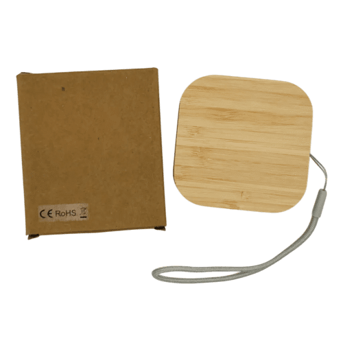Square Bamboo Multi-Cable Travel Kit