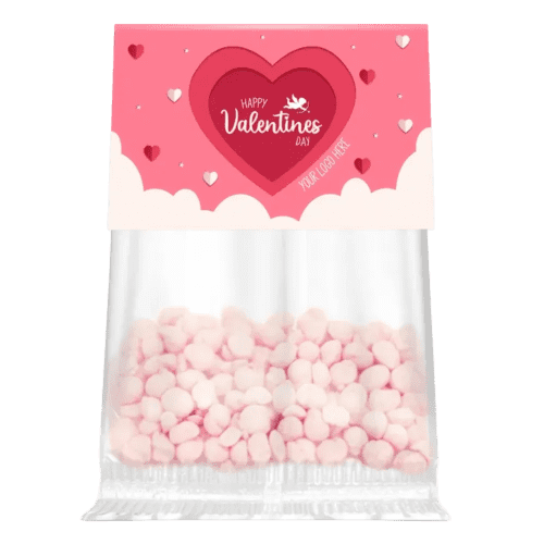 Promotional Strawberry Millions with Eco Info Card printed with your logo from Total Merchandise
