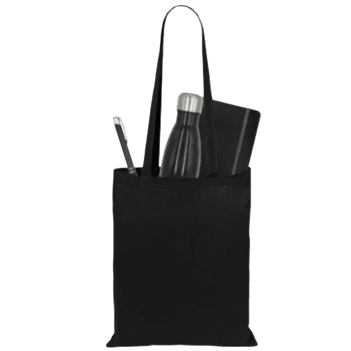 Promotional Midi Merch Bag in Black with a design from Total Merchandise