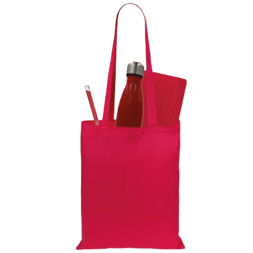 Promotional Midi Merch Bag in Red with a design from Total Merchandise
