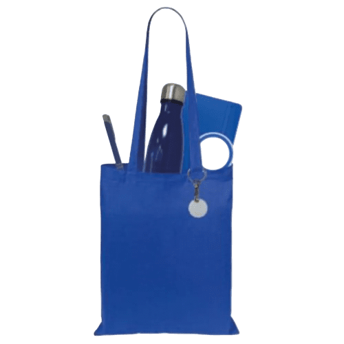 Customisable Ultra Merch Gift Bag in Blue branded with your logo from Total Merchandise